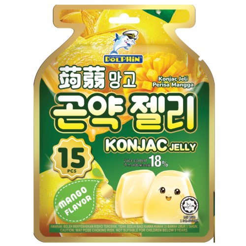Dolphin Konjac Jelly Mango 300g