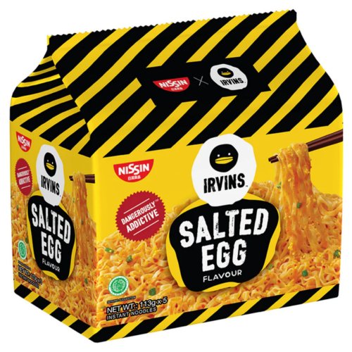 Irvins Salted Egg Noodles 5x133g