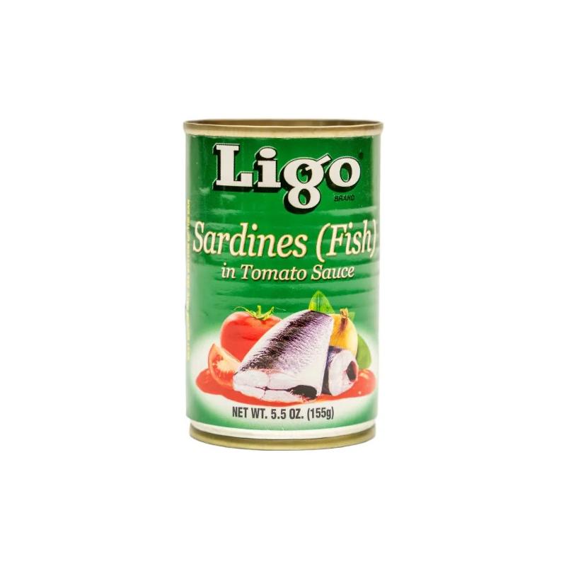 Ligo Sardines In Tomato Sauce 155g