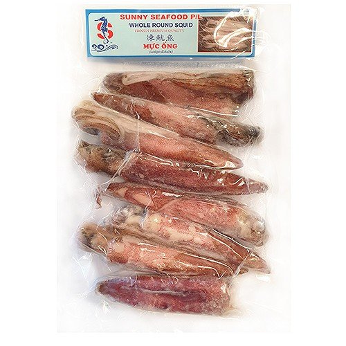 Sunny Seafood Whole Round Loligo Squid 800g