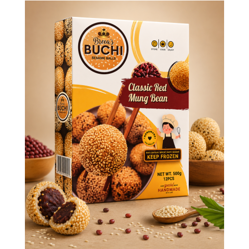 Breea's Buchi Red Bean 12pcs