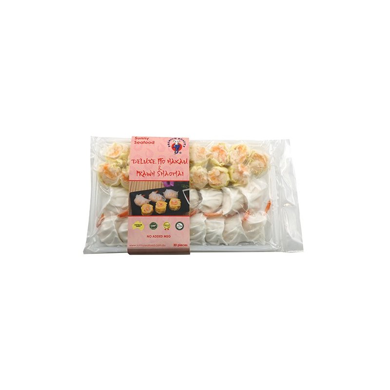 Sunny Seafood Deluxe Hakaw and Prawn Sioami 30pcs