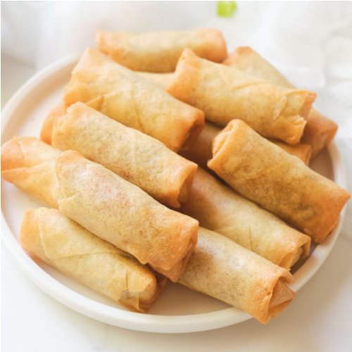 Home Made Frozen Spring Rolls