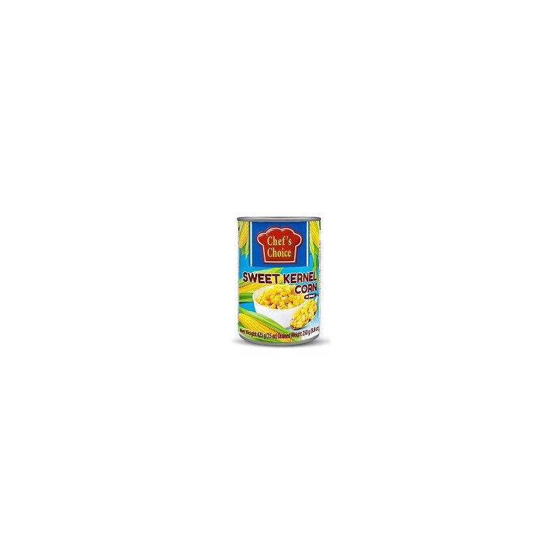 Chefs Choice Sweet Kernel Corn 425g