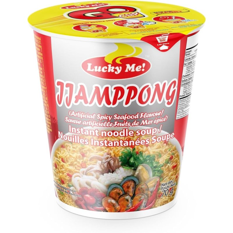Lucky Me Jjamppong Cup Noodle Soup 70g