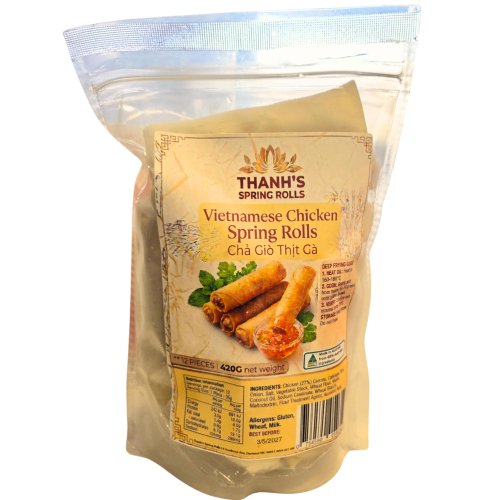 Thanh's Frozen Spring Roll Chicken 420g/12pcs
