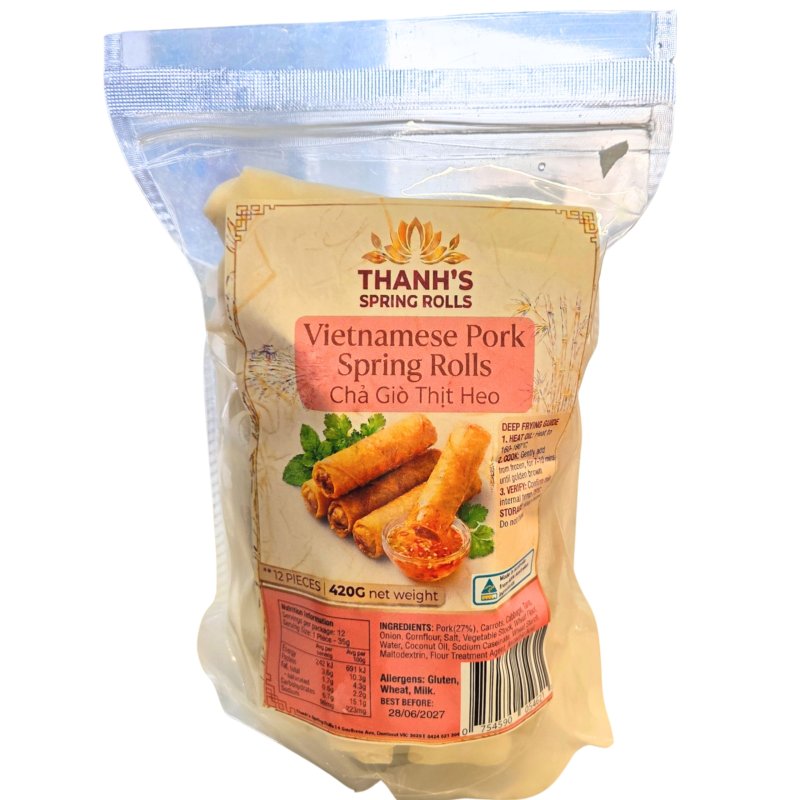 Thanh's Frozen Spring Roll Vietnamese 420g/12pcs copy