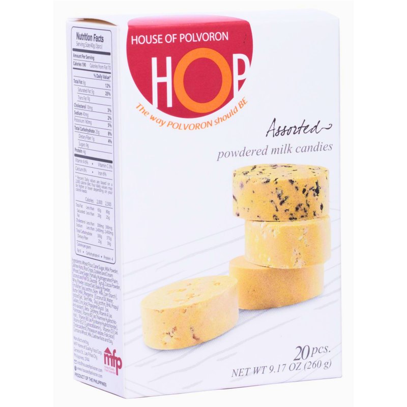 HOP Assorted Polvoron 20x13g