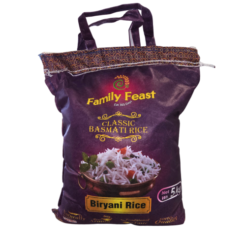 Family Feast Classic Basmati Rice (Biryani Rice) 5kg