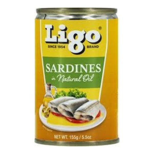 Ligo Sardines in Natural Oil 155g