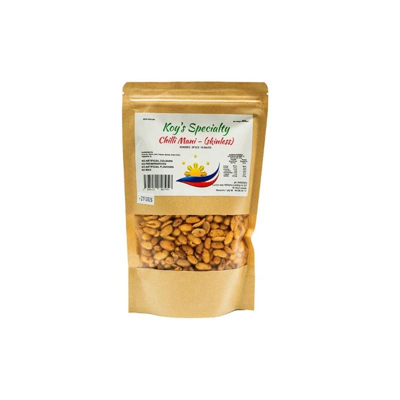 Koys Chilli Mani Skinless 400g