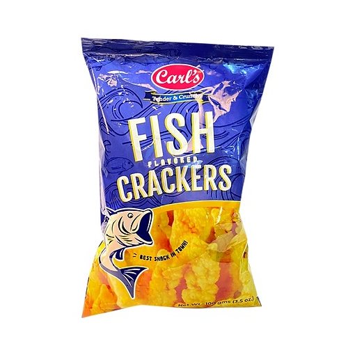 Carl's Fish Crackers 100g