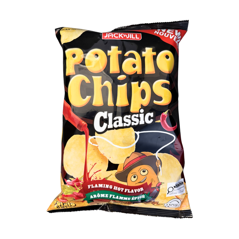 J&J Potato Chips Flaming Hot 120g