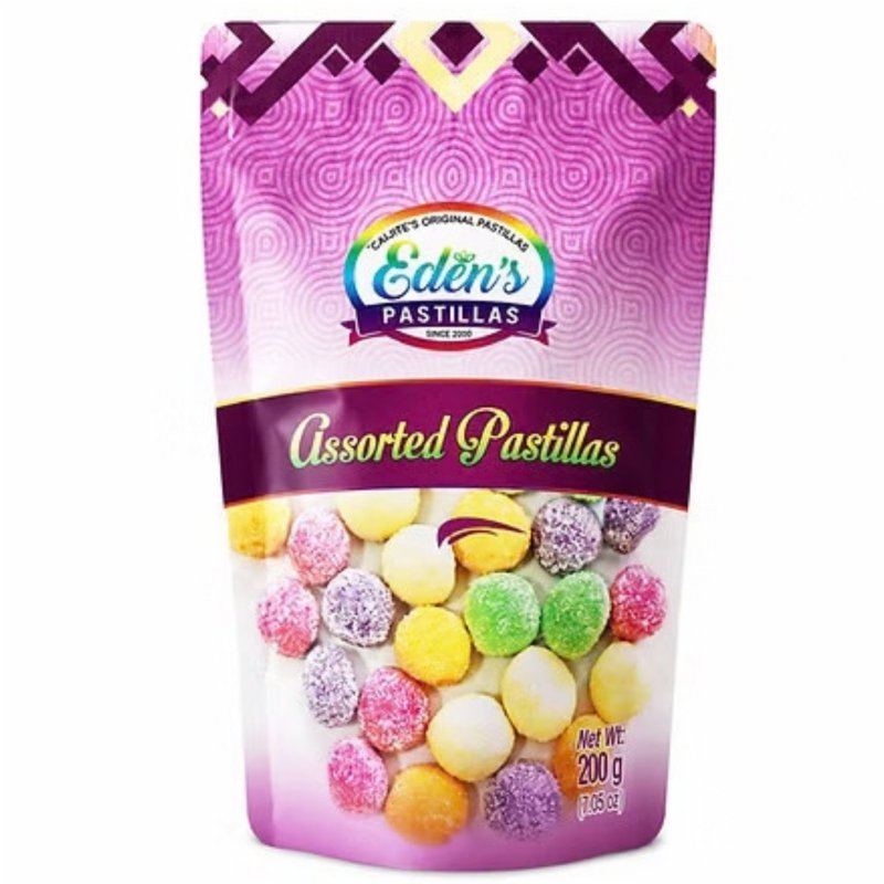 Eden's Assorted Pastillas 200g