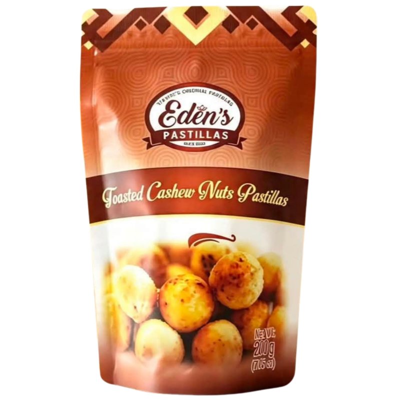 Eden's Toasted Cashew Nuts Pastillas 200g