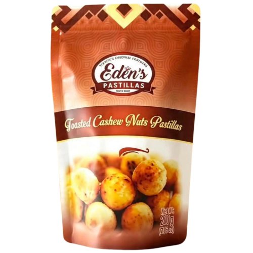 Eden's Toasted Cashew Nuts Pastillas 200g