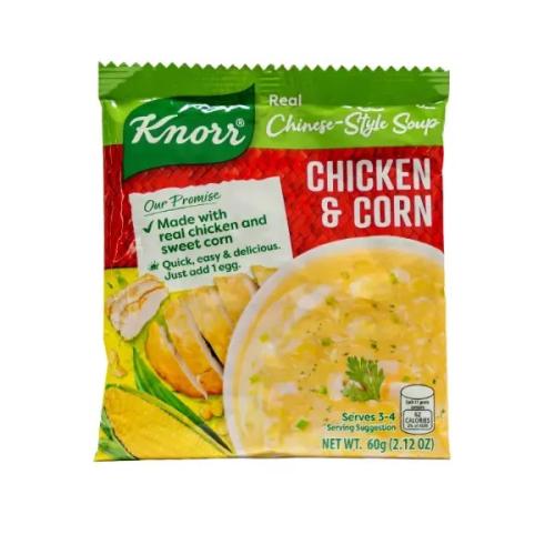 Knorr Chicken & Corn Soup Mix 60g