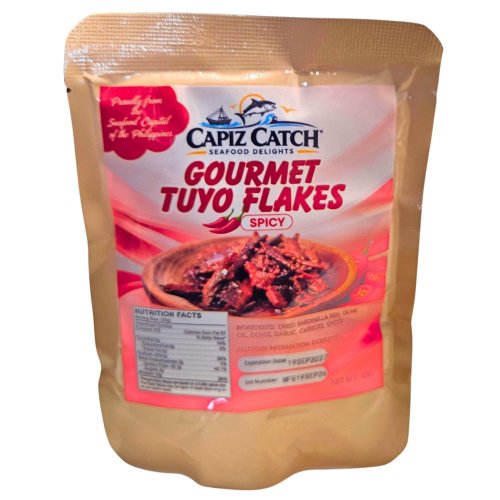 Capiz Catch Gourmet Tuyo Flakes Spicy 100g