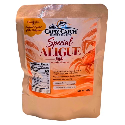 Capiz Catch Special Aligue 100g