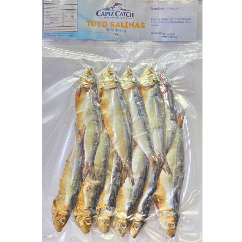 Capiz Catch Tuyo Salinas 200g