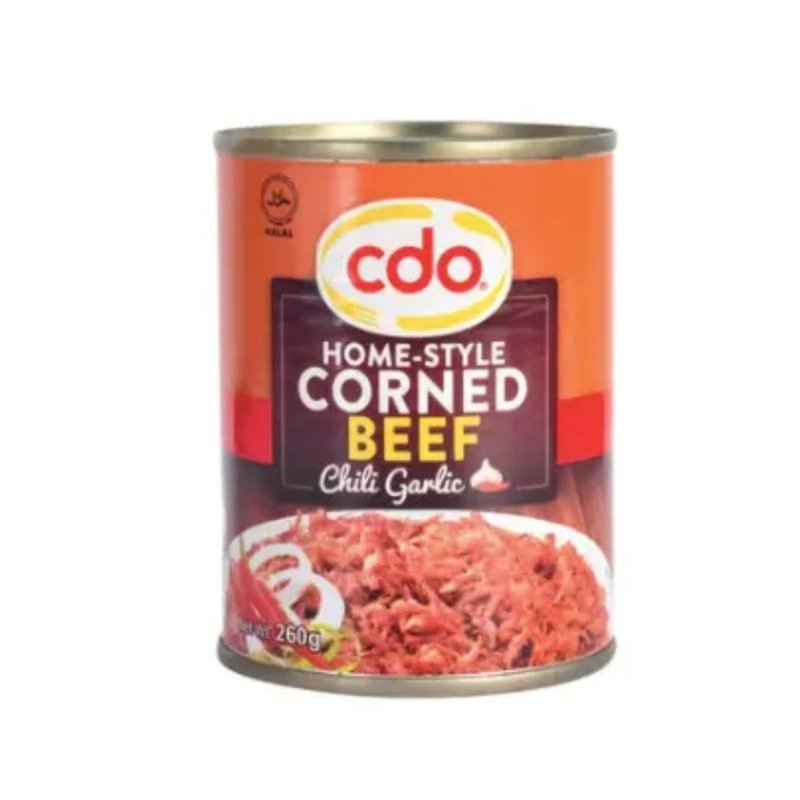 CDO Corned Beef Chili Garlic 260g