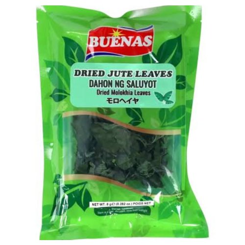 Buena Dried Jute Leaves 8gm (Dahon ng Saluyot)