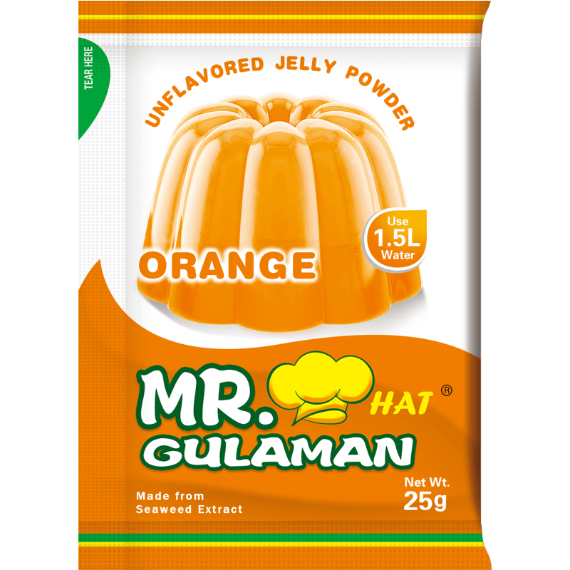 Mr Hat Gulaman Orange 25g