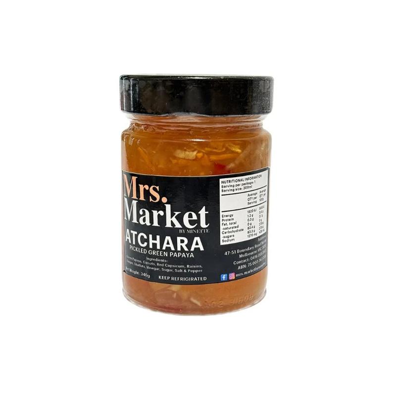 Mrs Market Atchara 340g