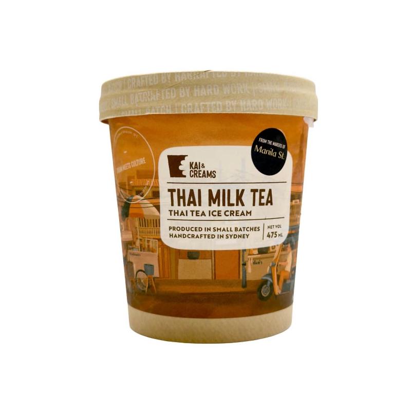 Kai and Creams Thai Milk Tea Ice Cream 475ml