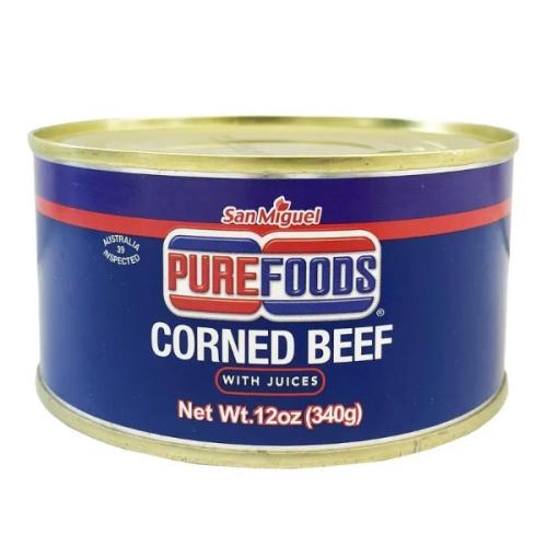Pure Foods Corned Beef 340g