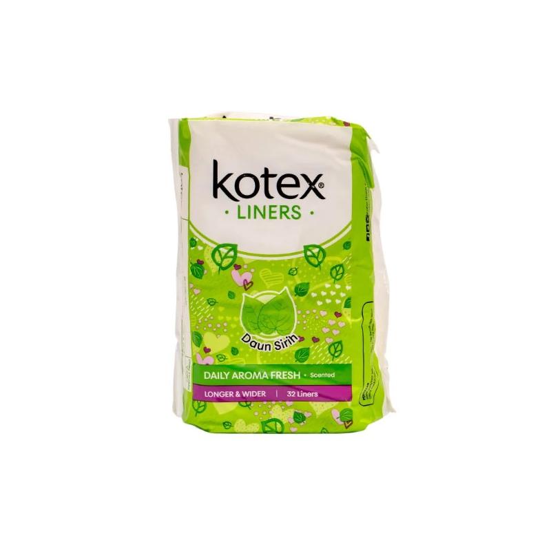 Kotex Liners Wider & Longer 32