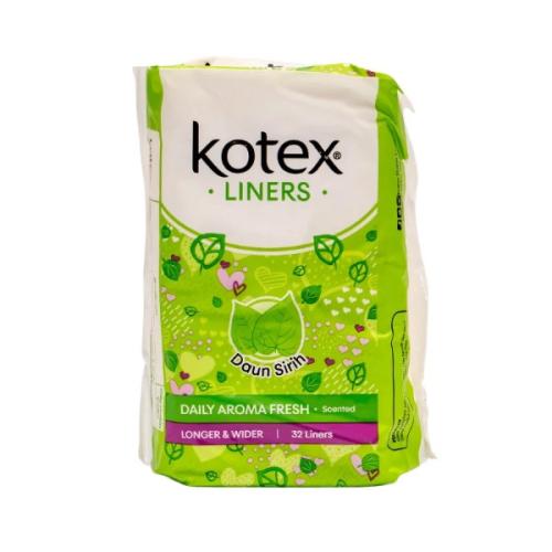 Kotex Liners Wider & Longer 32