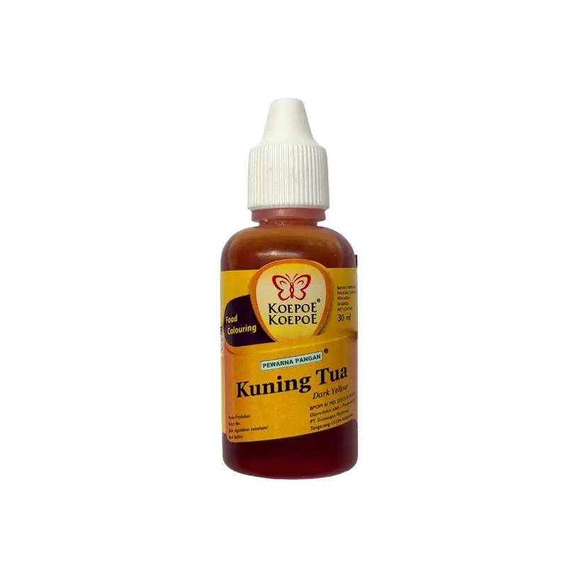 Koepoe Dark Yellow Food Colouring 30ml