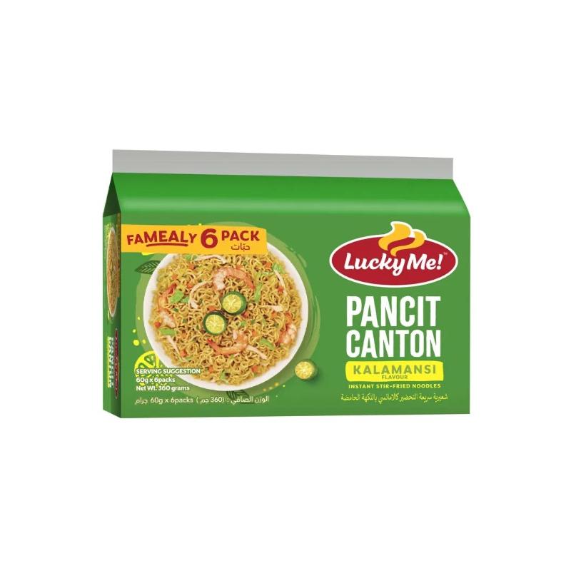 Lucky Me Pancit Canton Kalamansi 6X60g