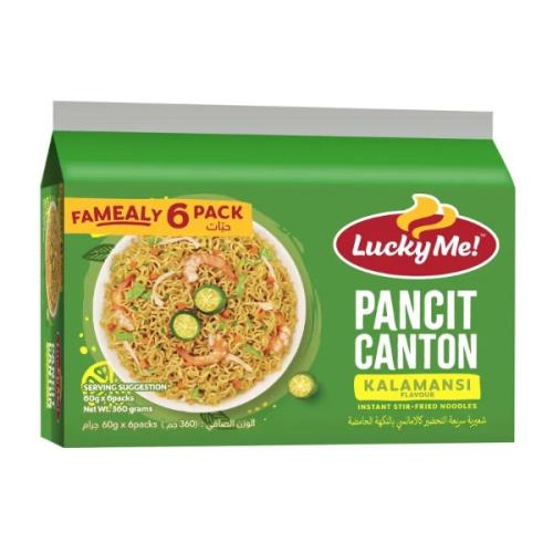Lucky Me Pancit Canton Kalamansi 6X60g