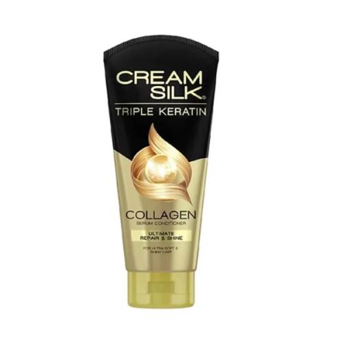 Cream Silk Triple Keratin Collagen Repair & Shine 170ml