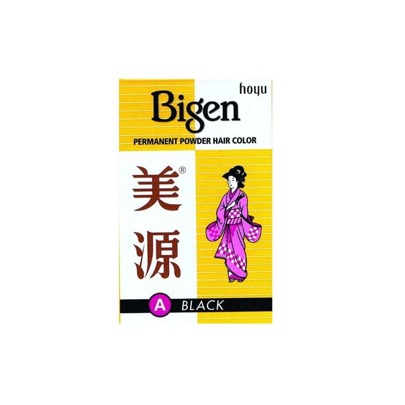 Bigen Permanent Hair Color Black 6g