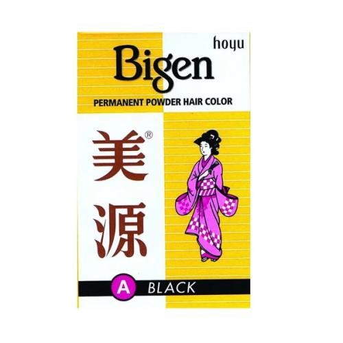 Bigen Permanent Hair Color Black 6g
