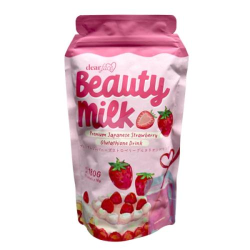 Dear Face Beauty Milk Strawberry 180g