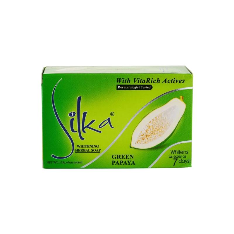 Silka Green Papaya Soap 135g