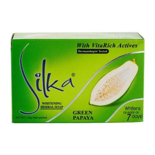 Silka Green Papaya Soap 135g
