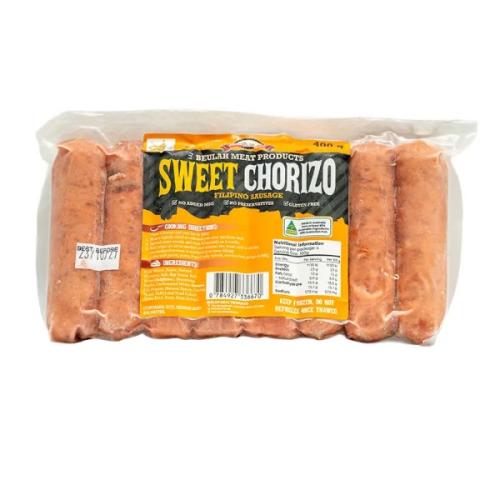 Beulah Sweet Chorizo 400g