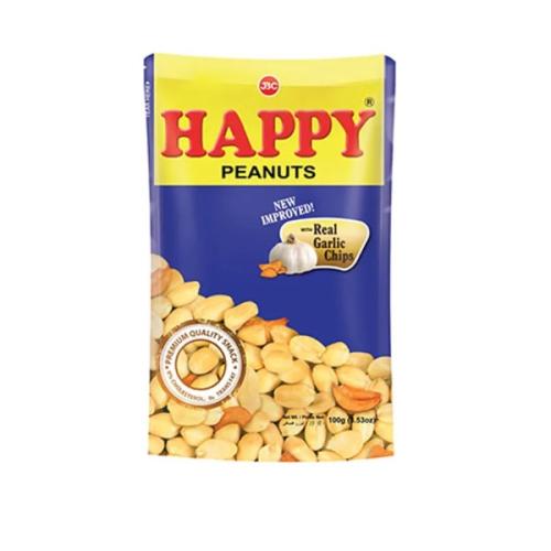 Happy Peanuts Garlic 100g