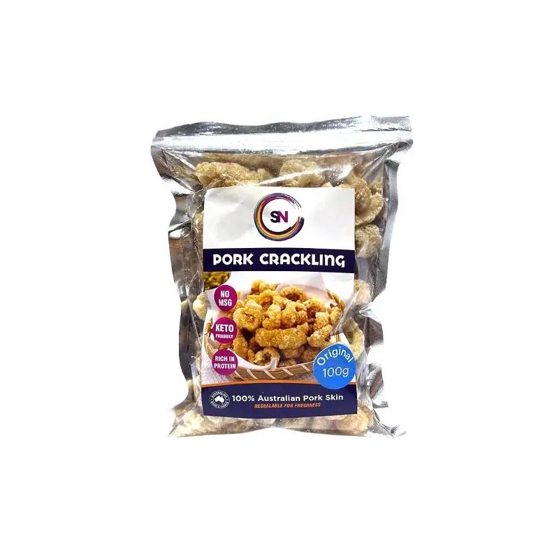 SN Pork Crackling Original 100g