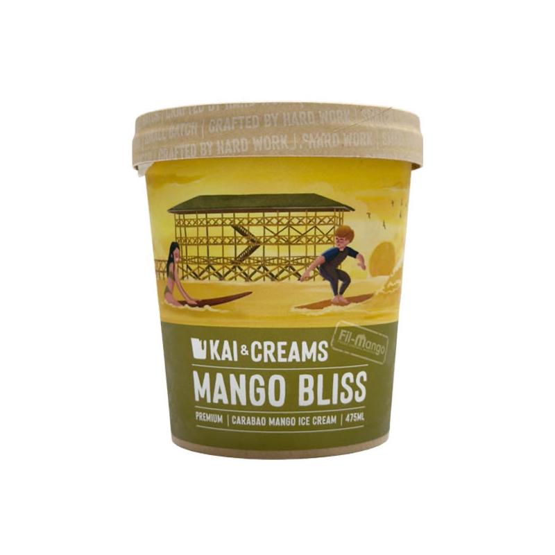 Manila St Mango Bliss Ice Cream 475ml