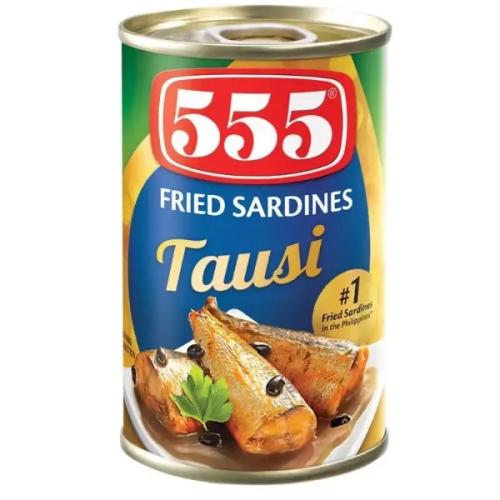 555 Fried Sardines With Tausi 155g