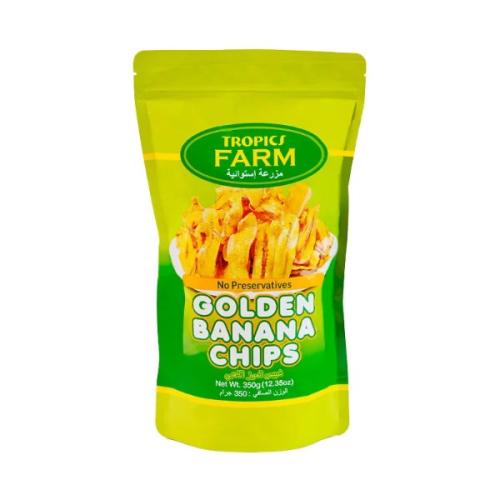 Tropical Farm Banana Chips 350g