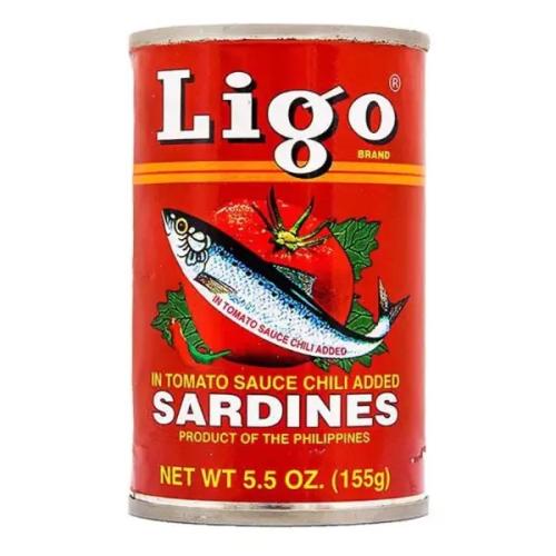 Ligo Sardines Tomato Sauce Chilli 155g