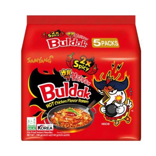 Samyang Buldak 2x Spicy 5PK
