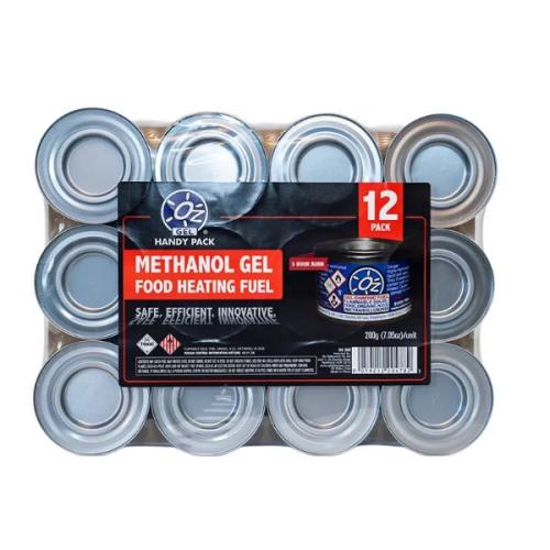 OzHeat 3Hr Gel Chafing Fuel 12Pack
